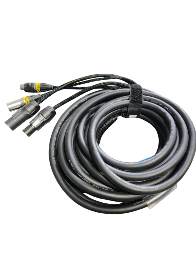 Powercon Hybridkabel 5pol 2m