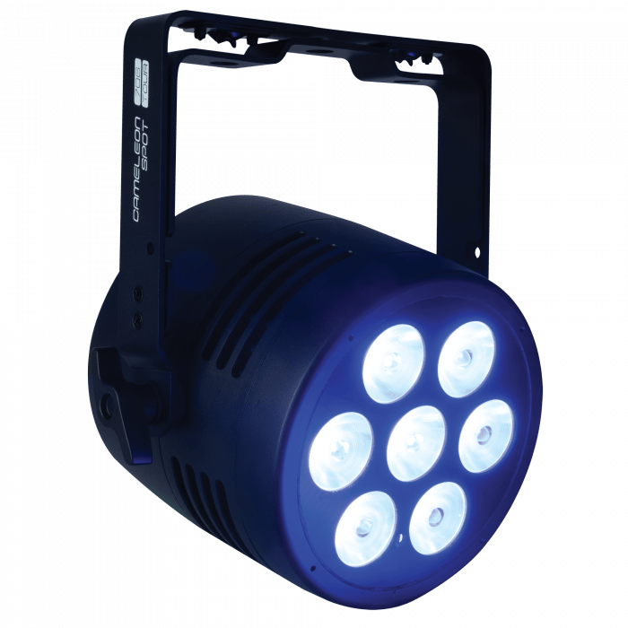 Showtec Cameleon Spot 7Q6 Tour 7x 12 W RGBWA-UV-LED-Spot – Bild 6