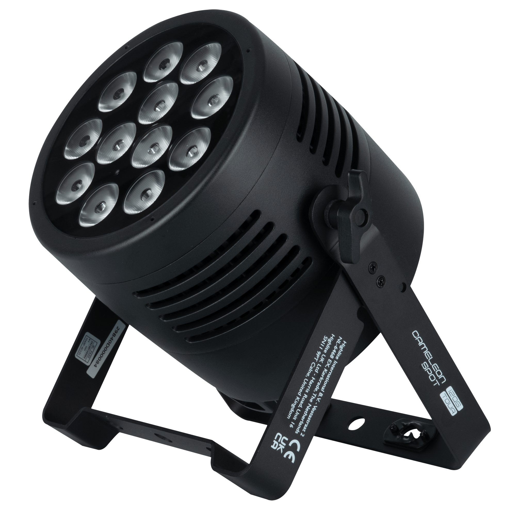SHOWTEC Cameleon Spot 12Q6 Tour 12x 12 W RGBWA-UV-LED-Spot - Power Pro True
