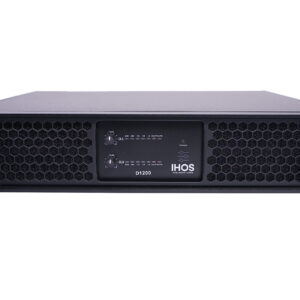 IHOS D1200 – 2-Kanal Class-D Endstufe