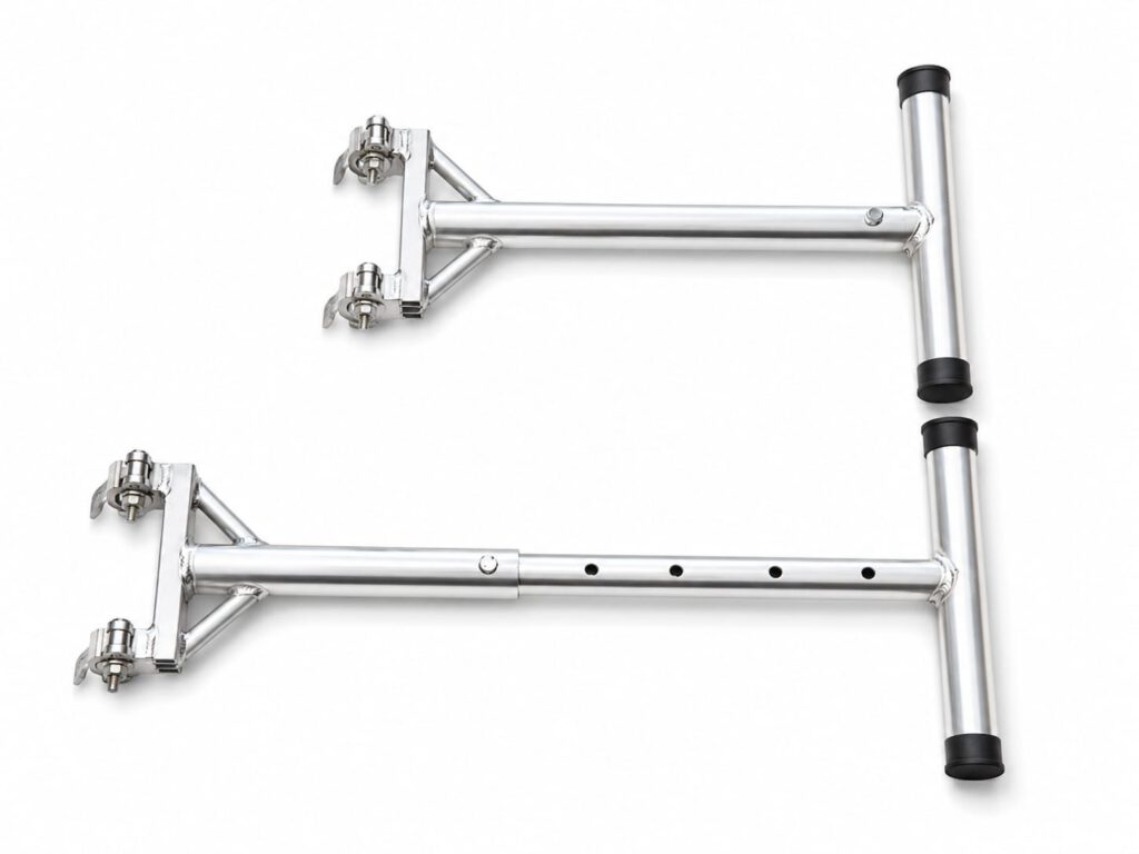 Flashpoint T-Bar Downrigger teleskopierbarer Traversen-Abhängearm aus Aluminium